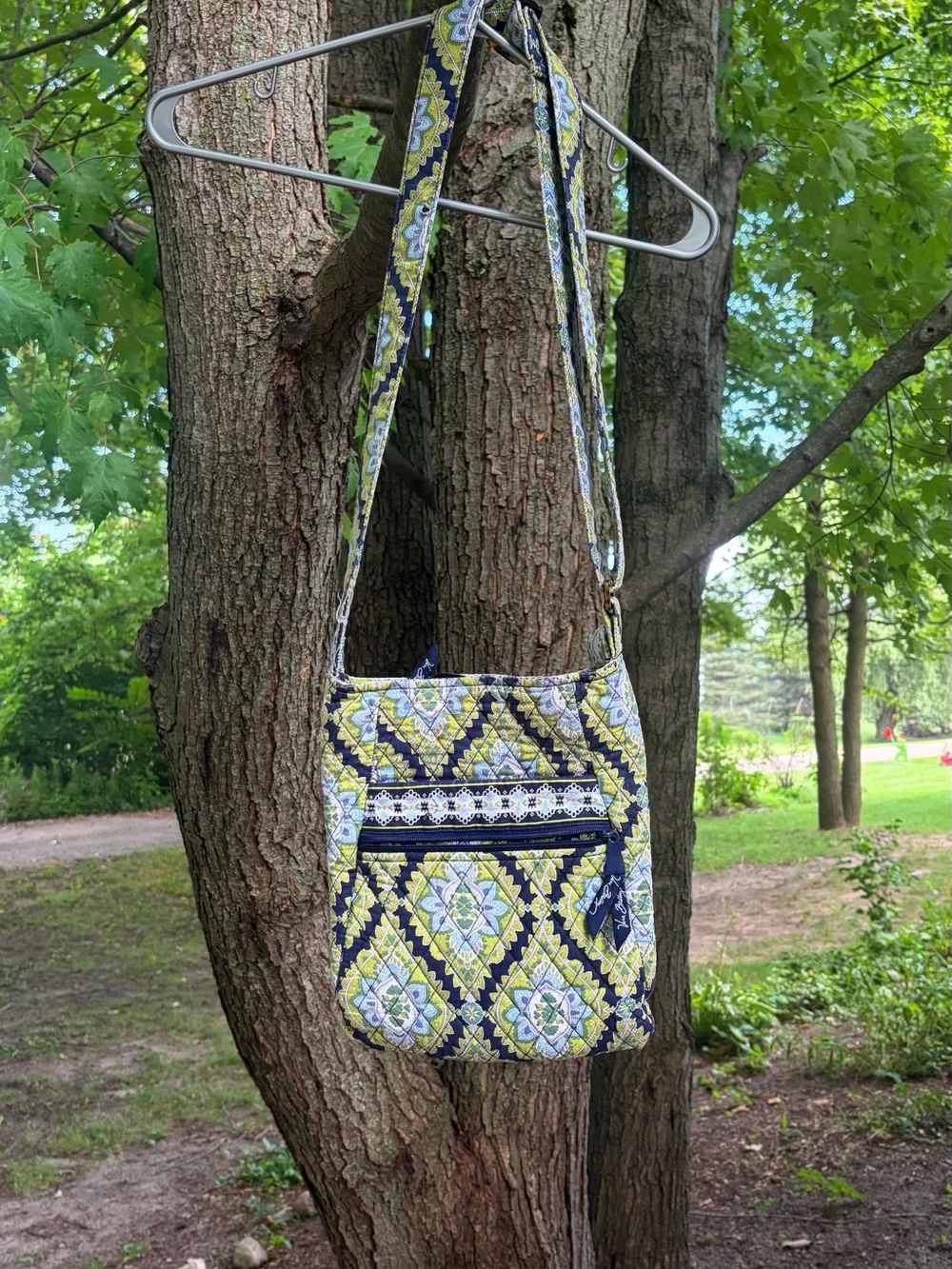 Vera Bradley Crossbody Hipster Bag Retired Cambridge Edition